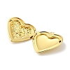 Rack Plating Brass Locket Pendants KK-K277-04G-2