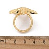 Brass Finger Rings for Women RJEW-U041-22G-5