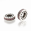 Alloy European Beads MPDL-S066-010B-2