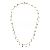 Star with Evil Eye Charm Necklace & Bracelet Jewelry Sets SJEW-JS01131-10