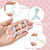 18Pcs Laser Transparent Resin Pendants RESI-FS0001-81-2