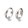 304 Stainless Steel Hoop Earrings EJEW-Z123-01B-P-4