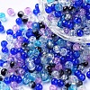 Baking Painted Crackle Glass Beads DGLA-X0006-4mm-03-1