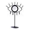 Iron Tabletop Detachable Jewelry Stand with Eye Shaped Vanity Mirror BDIS-K006-01EB-2