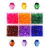 Transparent Acrylic Beads TACR-YW0001-4MM-03-1