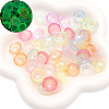 Luminous Glow in the Dark Transparent Acrylic Beads PW-WG1430A-02-1