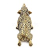 Brass Corgi Puppy Figurines Statues for Home Desktop Ornament Decor DJEW-Z008-01AB-2