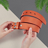 Cowhide Leather Belts for Women AJEW-WH0556-26B-3