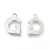 Non-Tarnish 201 Stainless Steel Charms X-STAS-C021-06P-G-2