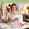 7Pcs 7 Styles PVC Double Layer Storage Tote Bags ABAG-DL0001-02-5