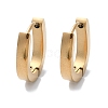 304 Stainless Steel Polishing Effect Hoop Earrings EJEW-M001-38G-4