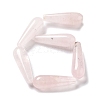 Natural Rose Quartz Beads Strands G-P528-H02-01-3