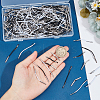 Unicraftale 300Pcs 6 Styles Elastic Barbed Cord FIND-UN0002-80-5