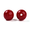 Opaque Solid Color Glass Beads GLAA-N007-8mm-A03-2