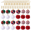 DIY Christmas Style Earring Making Kits DIY-TA0008-88-1