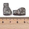 Czech Pressed Glass Beads GLAA-I061-02D-3