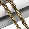 Natural Unakite Beads Strands G-Q167-B17-01-2