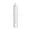 Anti-Tarnish 304 Stainless Steel Pendants STAS-I311-13P-1