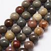 Natural New Ocean Jasper Bead Strands G-G954-01-10mm-1