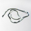 Electroplate Non-magnetic Synthetic Hematite Bead Strands G-F300-23A-2