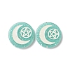 Resin Cabochons RESI-G055-02G-2