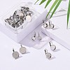 24pcs 4 Size 304 Stainless Steel Leverback Earring Findings STAS-ZZ0001-04P-4