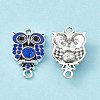 Alloy Rhinestone Connector Charms FIND-C019-10AS-03-2