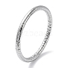 Non-Tarnish 304 Stainless Steel Grooved Bangles BJEW-G686-03P-1