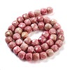 Natural Rhodonite Beads Strands G-H028-A07-01-3