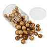 Craftdady Round Natural Wood Beads WOOD-CD0001-01-1