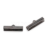 Iron Ribbon Crimp Ends LS-X-E182Y-B-2