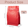 10Pcs BOPP and Aluminized PET and PE Resealable Coffee Zipper Bags with Valve ABAG-TA0001-93B-9