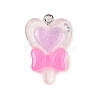 Opaque Resin Pendants RESI-S06-04A-1