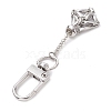 304 Stainless Steel Empty Stone Holder Chain Pouch Pendant Decorations HJEW-JM01886-01-4