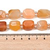 Natural Yellow Aventurine Beads Strands G-Z147-E04-01-5