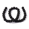 1Strand Natural Lava Rock Beads Strands X-g434-9-3