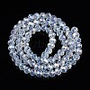 Electroplate Glass Beads Strands LS-EGLA-A044-J6mm-B06-3