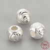 925 Sterling Silver Beads X-STER-S002-16-4mm-3