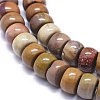 Natural Mookaite Beads Strands G-K293-B07-B-3