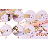 Spritewelry 130 Sets 13 Colors Enamel Rivets FIND-SW0001-17-20