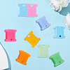200Pcs 5 Colors PVC Plastic Thread Winding Boards TOOL-SC0001-82-7
