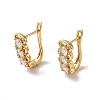 Brass Hoop Earrings EJEW-L271-13KCG-07-1