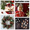 ARRICRAFT 90Pcs 3 Styles Christmas Opaque Resin Cabochons RESI-AR0001-39-6