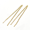 Brass Chain Big Pendants X-KK-T032-175G-1