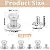 50Pcs Alloy Round Head Knobs for Small Jewelry Box Making DIY-GF0012-49P-2