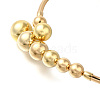 Alloy Round Ball Cuff Choker Necklaces for Women NJEW-L183-001G-3