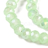 Baking Electroplate Glass Beads Strands LS-DGLA-A039-J6MM-B10-3