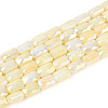 Anti-Tarnish Electroplate Glass Beads Strands GLAA-T025-29H-1
