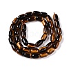 Natural Tiger Eye Beads Strands G-G980-50-3