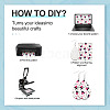 Biyun DIY Sublimation Dangle Earring Making Finding Kits DIY-BY0001-36-16